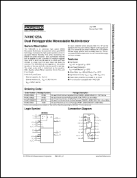 Click here to download 74VHC123AM Datasheet
