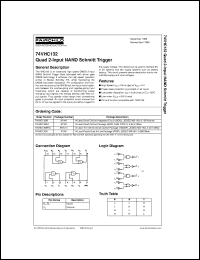 Click here to download 74VHC132SJ Datasheet