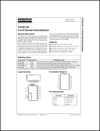 Click here to download 74VHC138CW Datasheet