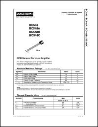 Click here to download BC548C Datasheet