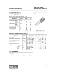 Click here to download BC558 Datasheet