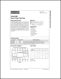 Click here to download CD4013BCMX Datasheet