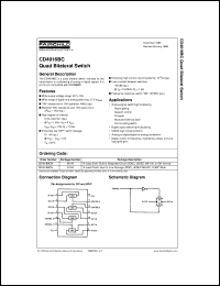 Click here to download CD4016BCMX Datasheet