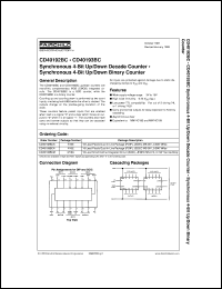 Click here to download CD40192BCN Datasheet