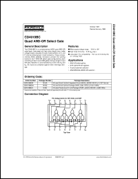 Click here to download CD4019BCSJ Datasheet