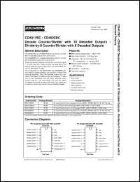 Click here to download CD4022BCN Datasheet