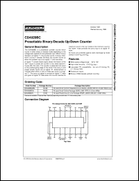 Click here to download MC14029BCP Datasheet
