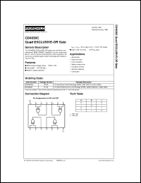 Click here to download CD4030CN Datasheet