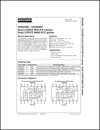 Click here to download CD4043BCMX Datasheet