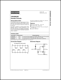 Click here to download CD4069UBCW Datasheet