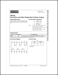 Click here to download DM7407MX Datasheet