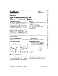 Click here to download DM74123N Datasheet