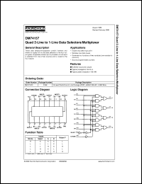 Click here to download DM74157N Datasheet
