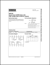 Click here to download DM7426CW Datasheet