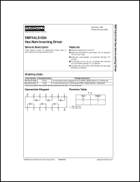 Click here to download DM74ALS1034MX Datasheet