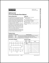 Click here to download DM74ALS138 Datasheet