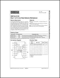 Click here to download DM74ALS153 Datasheet