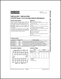 Click here to download DM74ALS257MX Datasheet