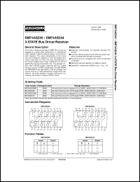 Click here to download DM74AS240WMX Datasheet