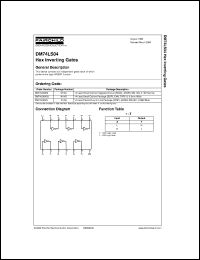 Click here to download DM74LS04 Datasheet