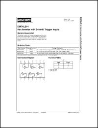 Click here to download DM74LS14 Datasheet