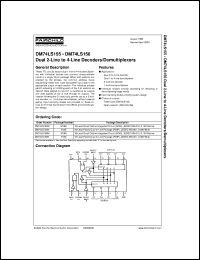 Click here to download DM74LS155M Datasheet