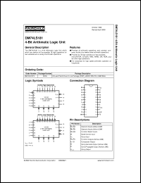 Click here to download DM74LS181CW Datasheet