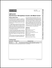 Click here to download DM74LS191MX Datasheet