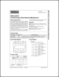 Click here to download DM74LS257BCW Datasheet