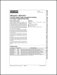 Click here to download DM74LS373SJX Datasheet