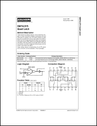 Click here to download DM74LS75 Datasheet