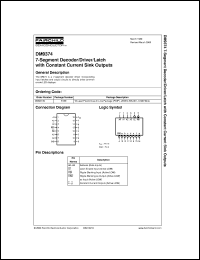 Click here to download DM9374 Datasheet