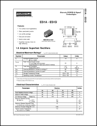 Click here to download ES1 Datasheet