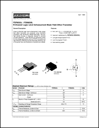 Click here to download FDB6030L Datasheet