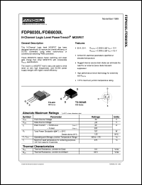 Click here to download FDB8030L Datasheet
