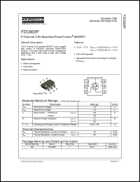 Click here to download FDC602P Datasheet