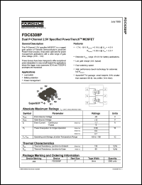 Click here to download FDC6308P Datasheet