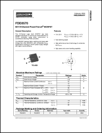 Click here to download FDD3570 Datasheet