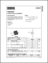 Click here to download FDD5202P Datasheet