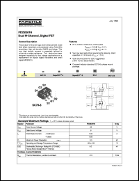 Click here to download FDG6301 Datasheet