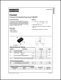 Click here to download FDN342P Datasheet
