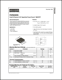 Click here to download FDR8305N Datasheet