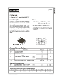 Click here to download FDR836P Datasheet