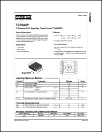 Click here to download FDR838P Datasheet