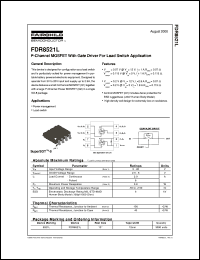 Click here to download FDR8521L Datasheet