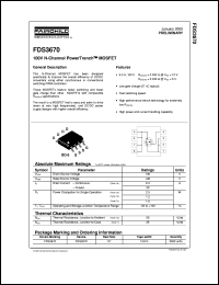 Click here to download FDS3670 Datasheet