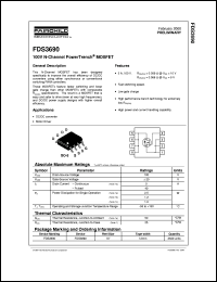 Click here to download FDS3690 Datasheet