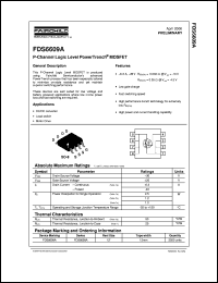 Click here to download FDS6609A Datasheet