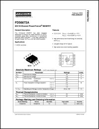 Click here to download FDS6672A Datasheet