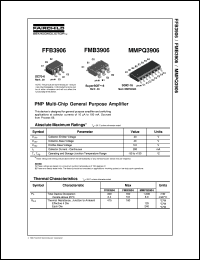 Click here to download FFB3906 Datasheet